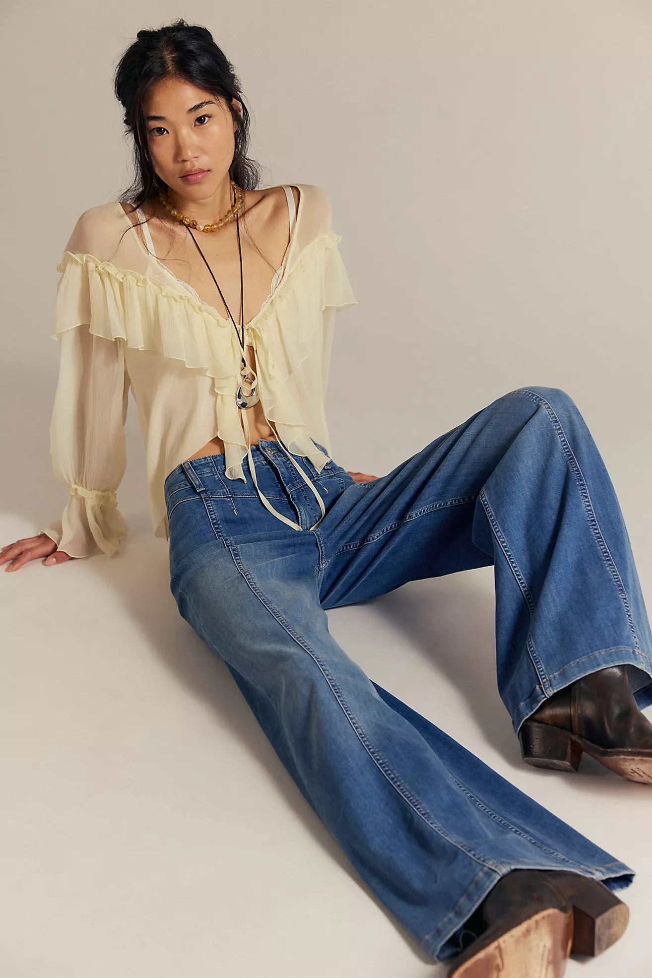 We The Free Libre Wide Leg Jean