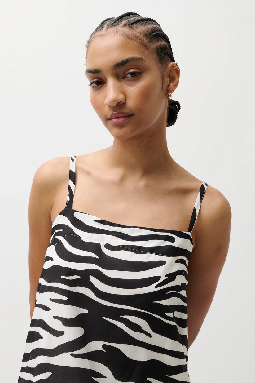 Misa Zebra Mini Dress