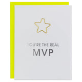 GREETING CARD THE REAL MVP
