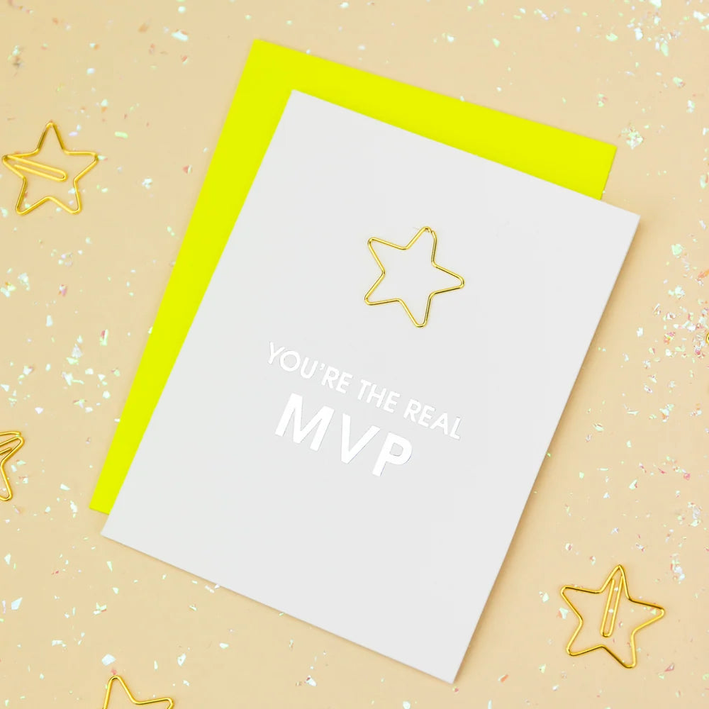 GREETING CARD THE REAL MVP