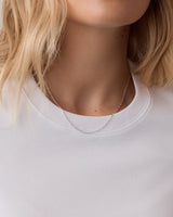 Ollie Delicate Necklace Silver