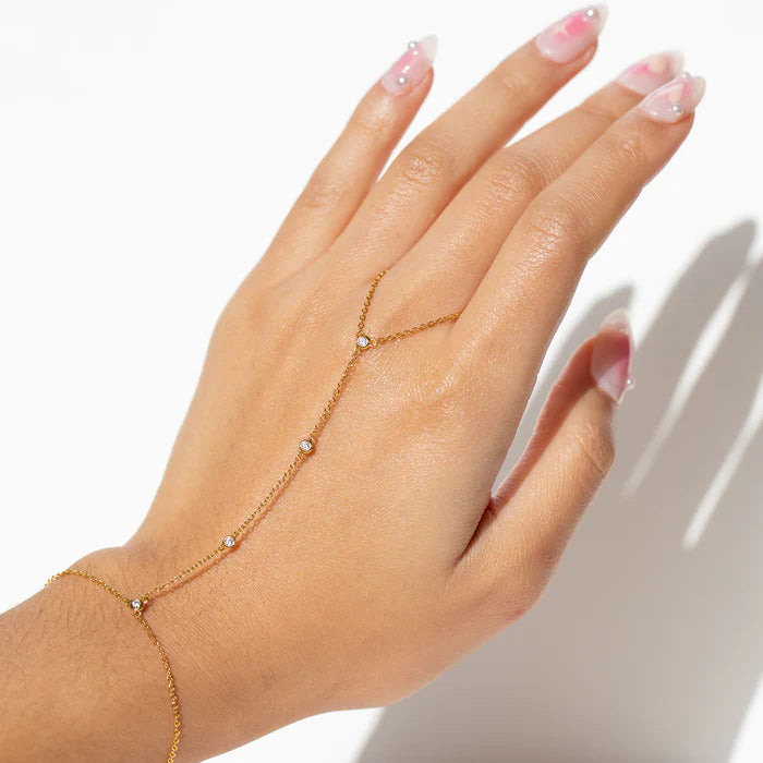 Paradise Hand Chain Gold