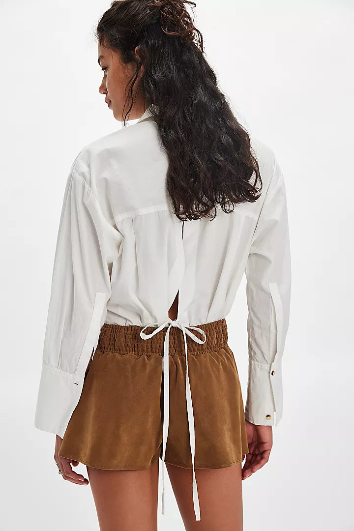 We The Free Paradise Found Suede Skort