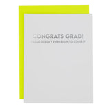 GREETING CARD CONGRATS GRAD PROUD DOESN'T BEGIN TO COVER IT