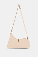 Prya Creme Leather Bag