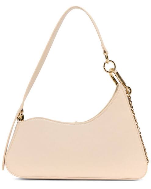 Prya Creme Leather Bag