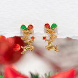 Rudolf Dangle Earring