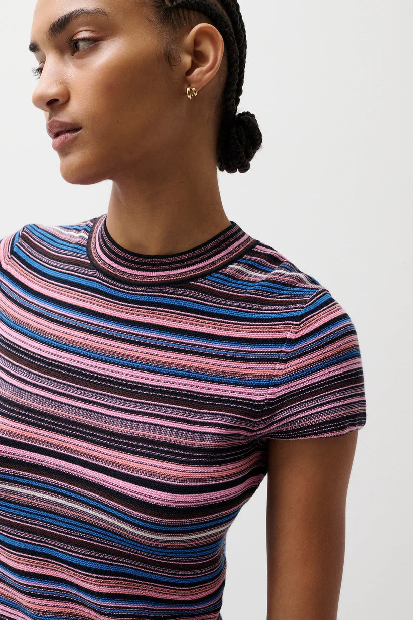 Selene Short Sleeve Sweater Tee