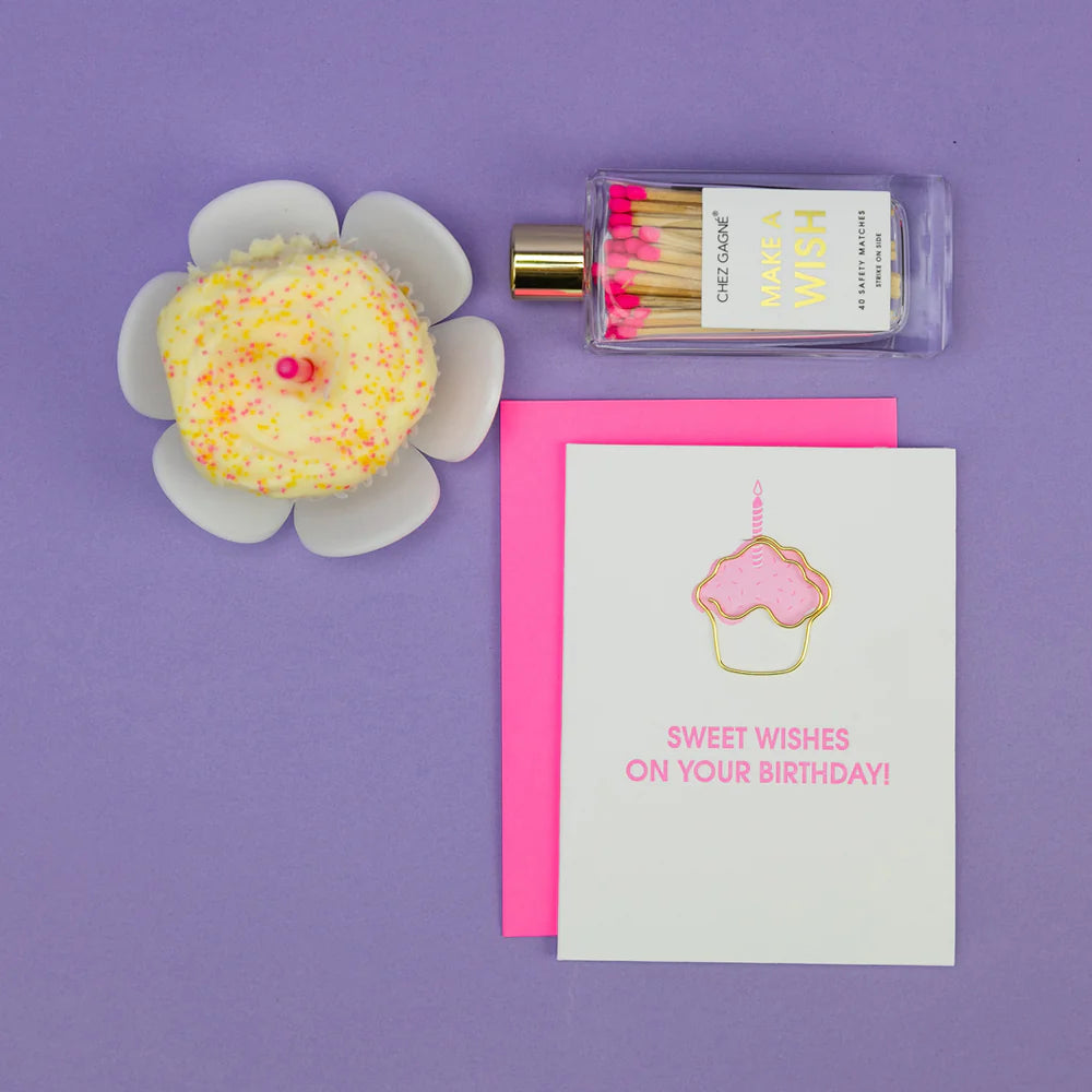 Sweet Wishes On Your Birthday Greeting Card