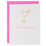 GREETING CARD JUST A TINI BIT OLDER
